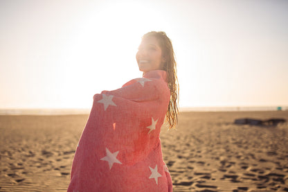Star Spangled Surfer Beach Towel