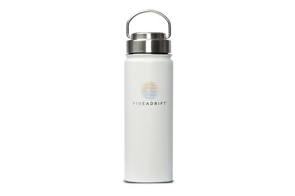 22oz Wide Mouth Water Bottle w/ Straw Lid