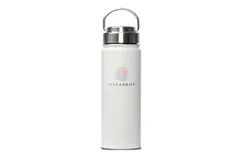 22oz Wide Mouth Water Bottle w/ Straw Lid 1