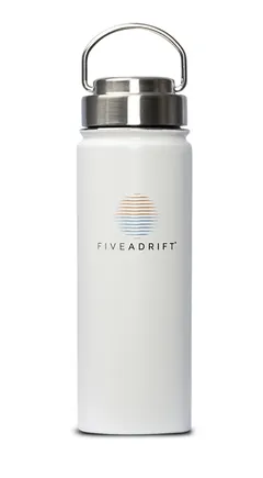 22oz Wide Mouth Water Bottle w/ Straw Lid 6